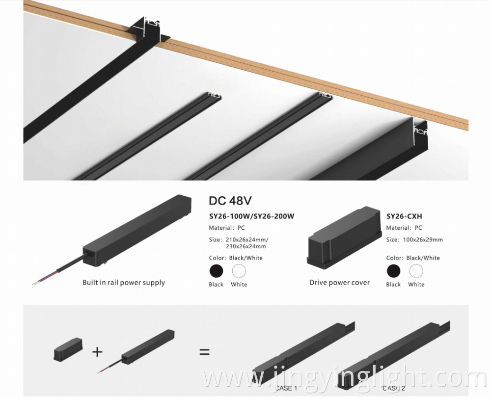 Ultrathin Magnetic Track Light System 7